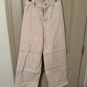 Sailor Wide-Leg Cream Pants